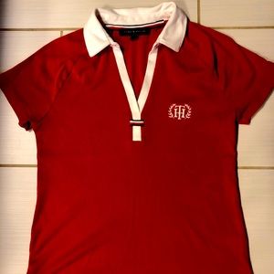 Women’s Tommy Hilfiger polo shirt.